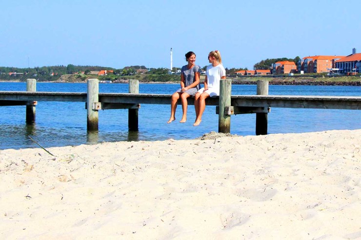 Stranden ved Griffen Spahotel