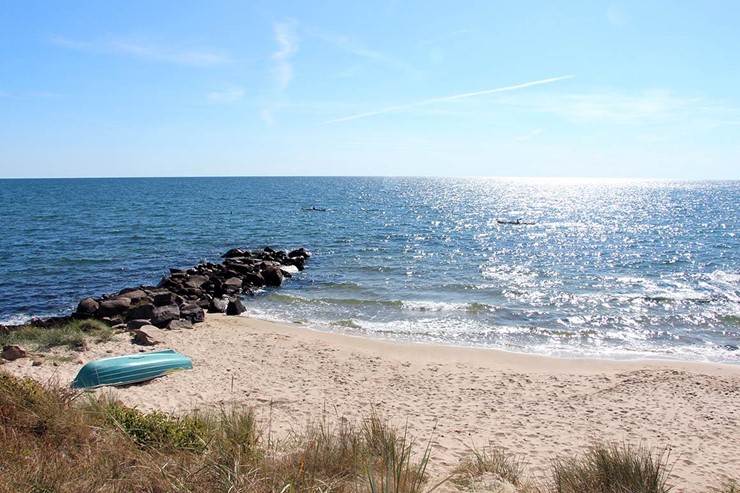 The beach in front of Hotel GSH