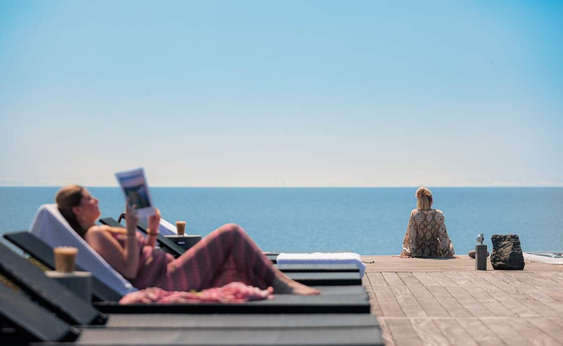 Fredensborg Badehotel - solterrasse