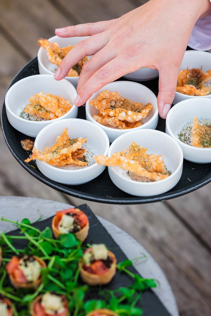 Our chefs will take care of the dining