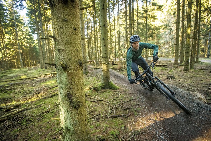 Try your hand at the city's mountain bike routes