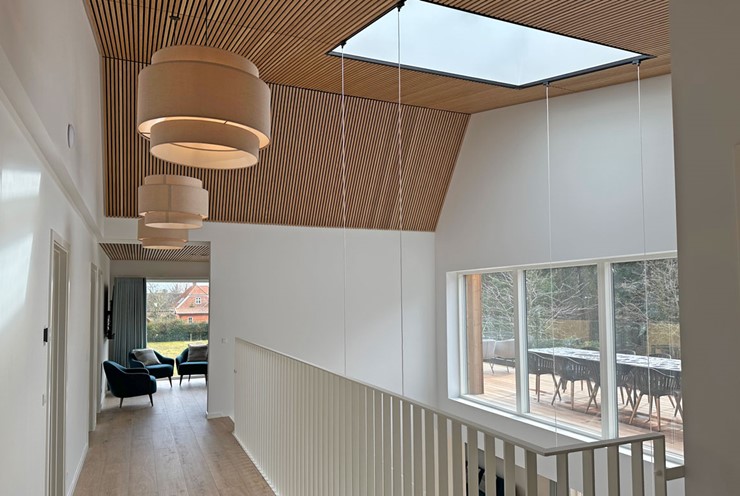 Strandvejshuset - Raised ceiling